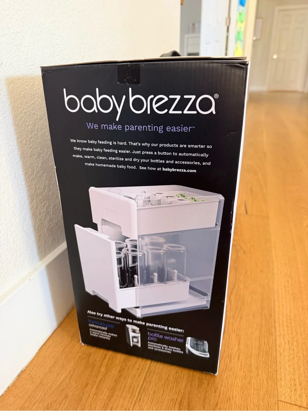 Baby Brezza drying rack and organizer